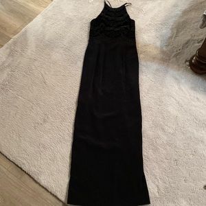 Black formal dress